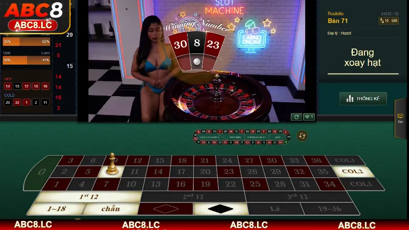 Tham gia Roulette tại sảnh cược với giao diện trực quan dễ thao tác