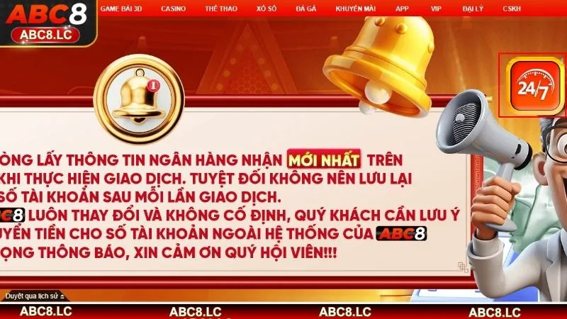 Thông tin liên hệ giúp hội viên được hỗ trợ kịp thời